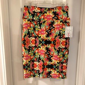 Floral Print LuLaRoe Cassie Skirt